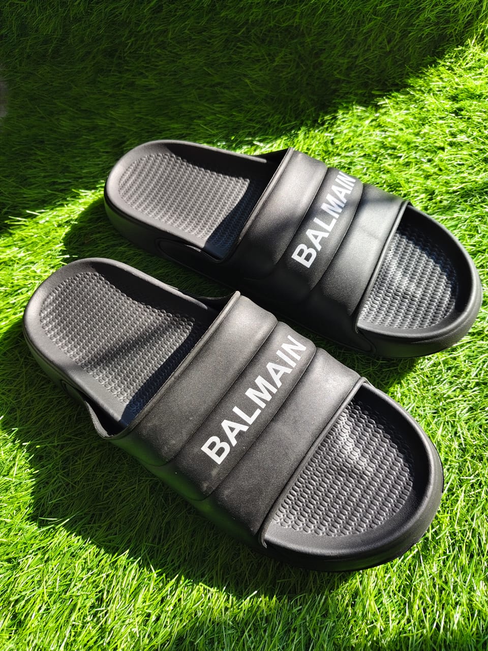 Balmain Strip Slides