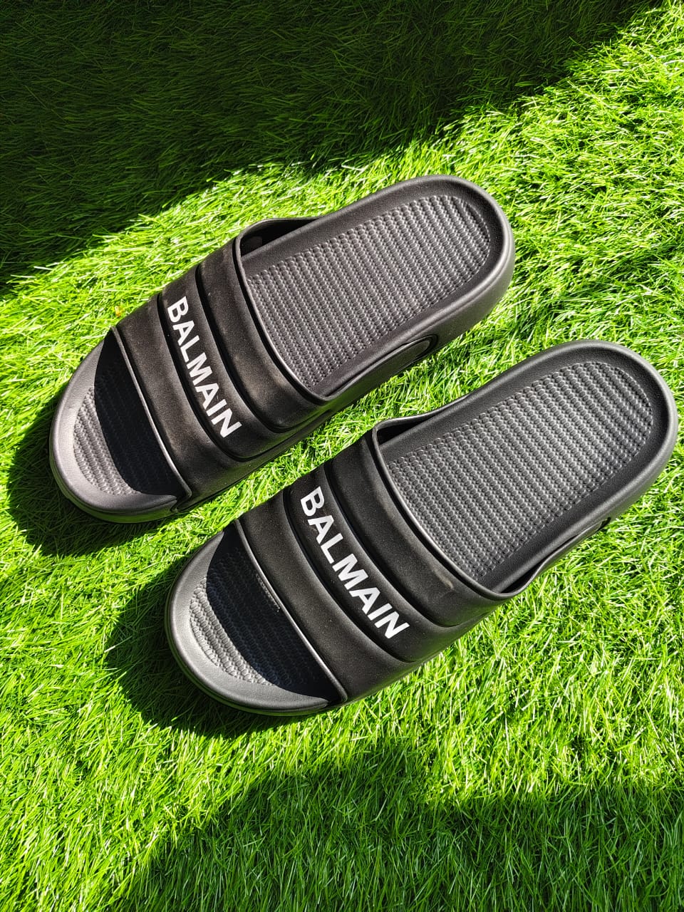 Balmain Strip Slides