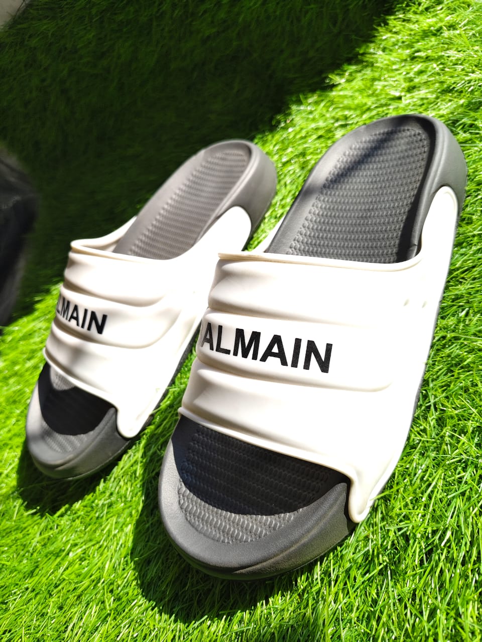 Balmain Strip Slides