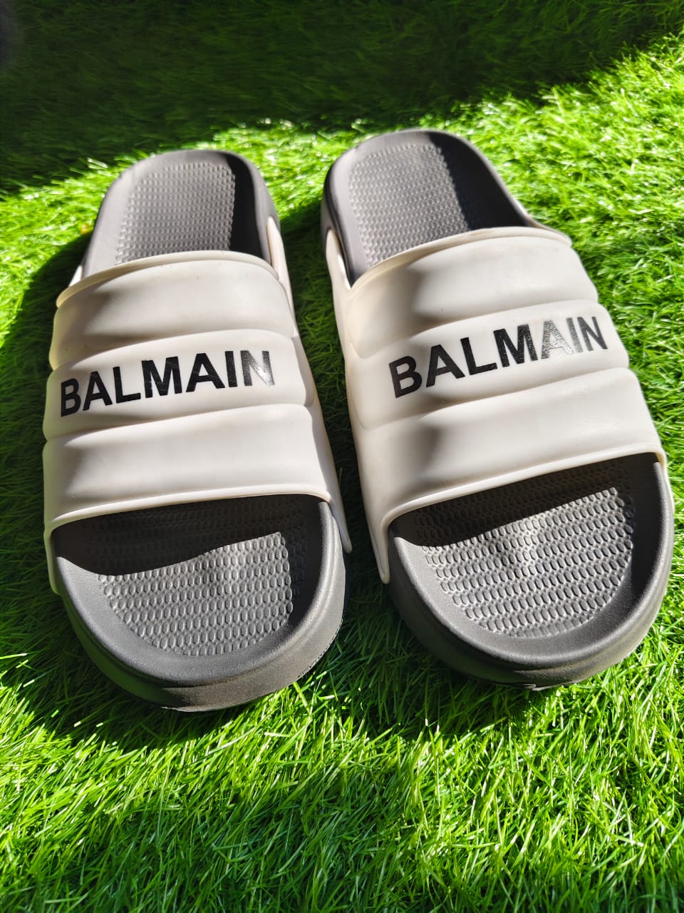 Balmain Strip Slides