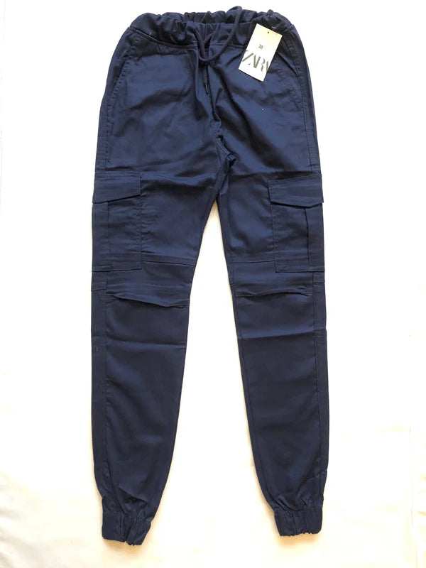 BLUE 6 pocket trousers